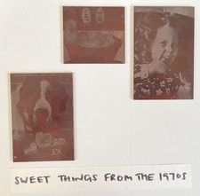 Vintage 70s half tone half-tone copper printing plates letterpress graphic #7