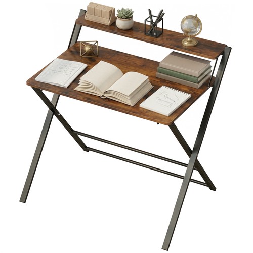 Homcom folding desk with - homcom,