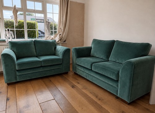 Seater green colour plush - 2,