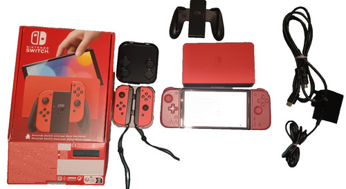 Nintendo switch oled - switch, mario