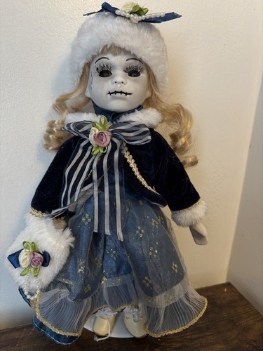 Porcelain horror doll - porcelain,
