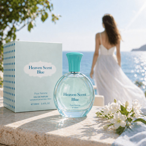 Heaven scent blue pour - pour, femme