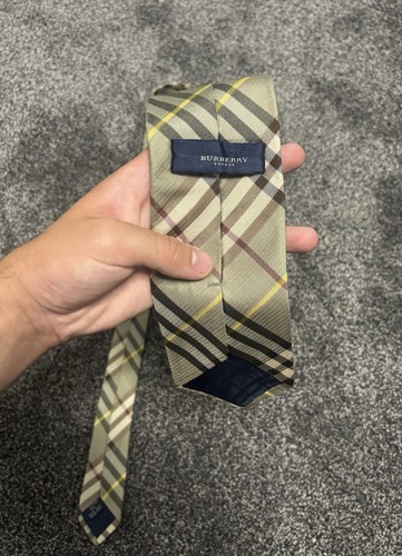 Burberry men beige plaid - burberry,
