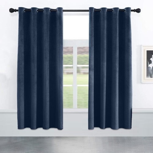 Thick velvet curtains 46x54 - thick,