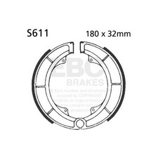 EBC Brake Shoe Set Rear Left