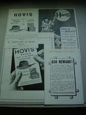 Four 4 Original HOVIS Adverts