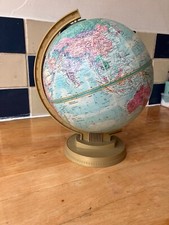 Vintage World Globe Replogle World Scholar Series 31cm high