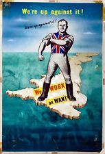 World War 2 Propaganda Vintage Poster America Britain Germany Soviet - A4 Print