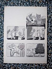The Herbs Original Storyboard by Bill Mevin, TV, Comic and Newspaper Illustrator