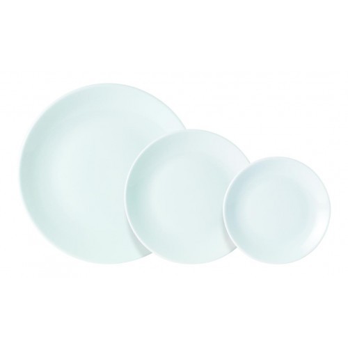 Coupe shaped plates - coupe,