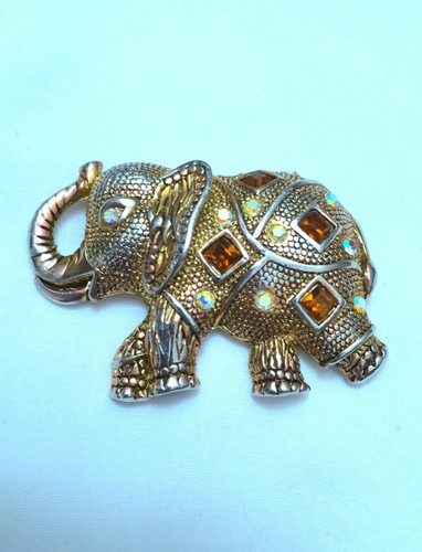 Vintage elephant brooch - vintage, "elephant"