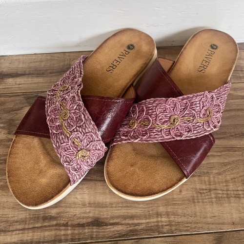 Pavers cross strap mule - pavers,