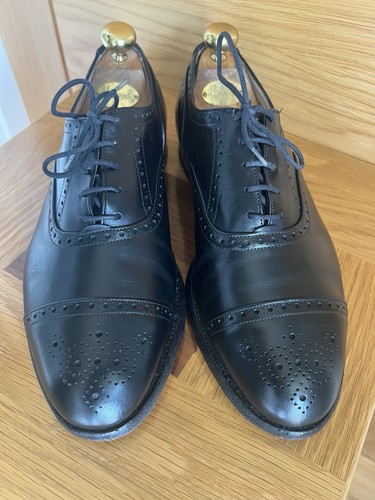 Tricker black leather - tricker’s,