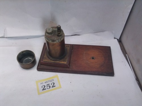 Unusual brass table - brass,