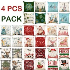 4X 18" Christmas Cushion
