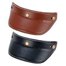 Helmet Visor Sturdy Leather