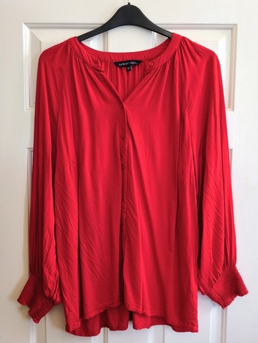 Capsule red blouse - top, uk