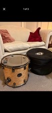 Mapex Saturn V 14" 14" Floor Tom in Natural Finish + Protection Racket Case