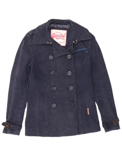 Superdry womens pea coat - pea,