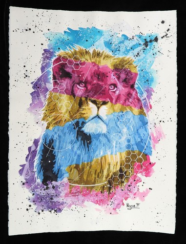 Nyne factory original painting - nyne,