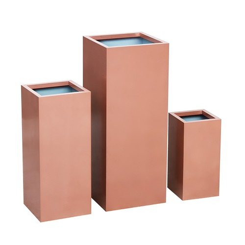 Primrose outdoor planter steel - planter,