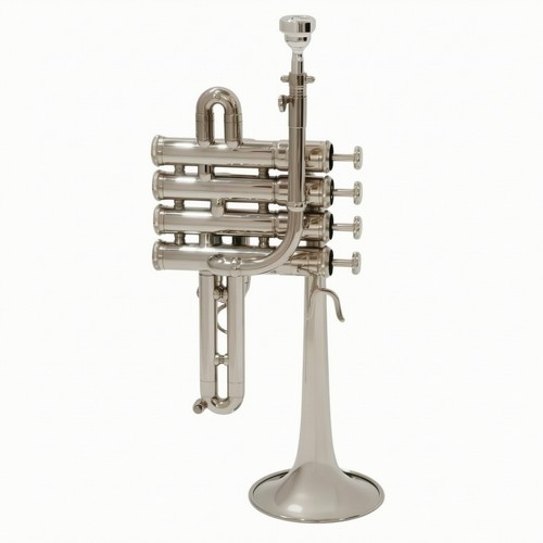 Flat trumpet nickel - trumpet, nickel-plated