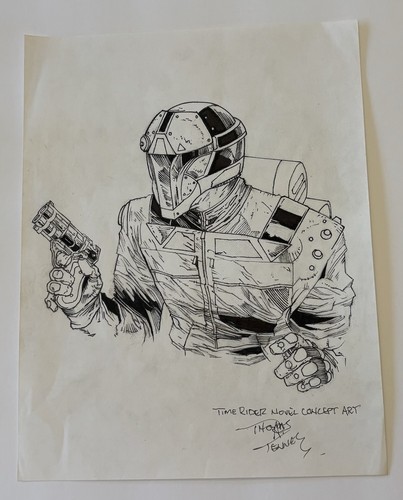 Original concept art for time - original,