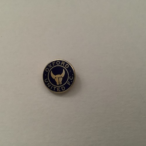 Oxford united gilt pin - united,