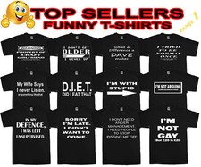 Funny Mens T-Shirts Novelty t