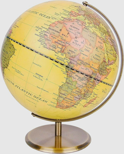 Exerz 30cm antique world globe - exerz,