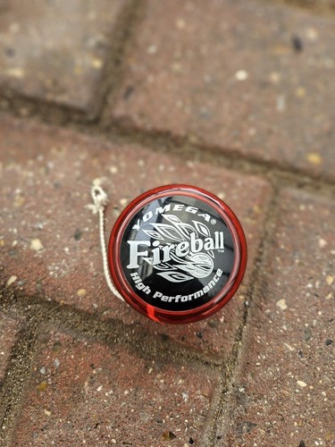 Red yomega fireball - fireball, high