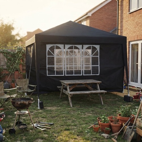 Portable outdoor gazebo - outdoor, canopy