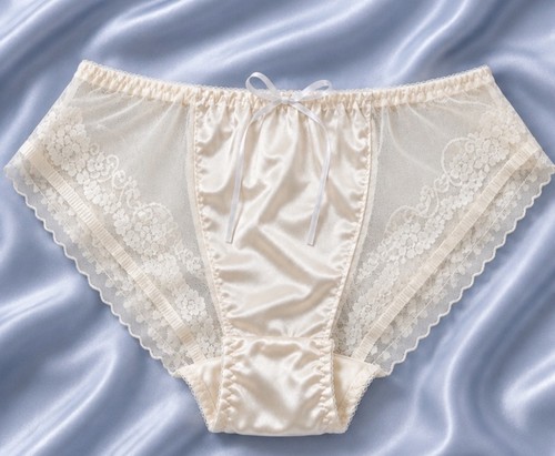Womens cream sheer - sheer, brief