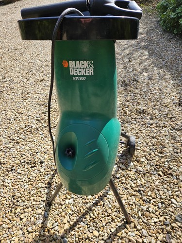 Black decker garden shredder - black, &