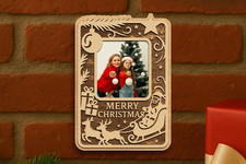 Wooden Merry Christmas Photo
