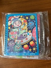 4x Magic Water Drawing Books