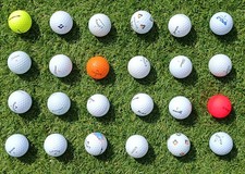 24x Recycled Golf Balls - Grade B - Mixed Brands & Colours - Free UK Delivery