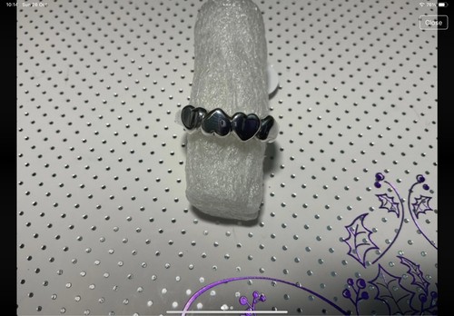 Thai sterling silver - silver, heart