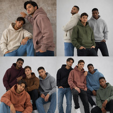 Mens Pullover Hoodie Heavy