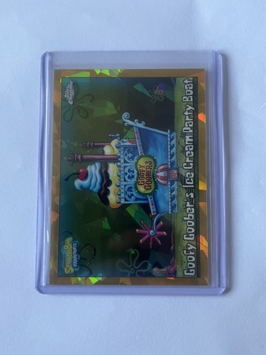 Topps chrome spongebob - spongebob, goofy