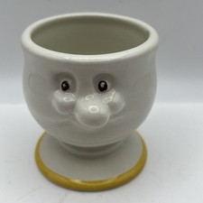 Carlton Ware Eggcup-The Mustard Shop, Norwich-Colmans Mustard-Funny Face-5.5cm