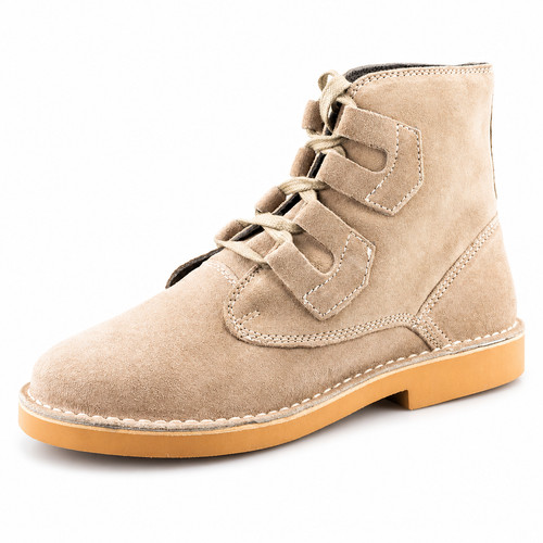 Mens real suede desert - suede, ankle