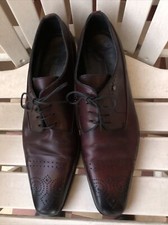 Mens Stemar Black and Oxblood