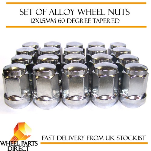 Alloy wheel nuts 12x1 - wheel,