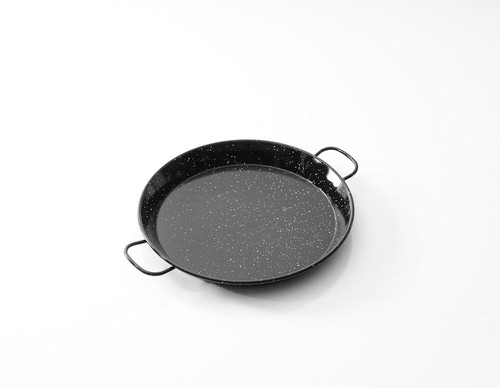 Enamelled carbon steel - steel, paella