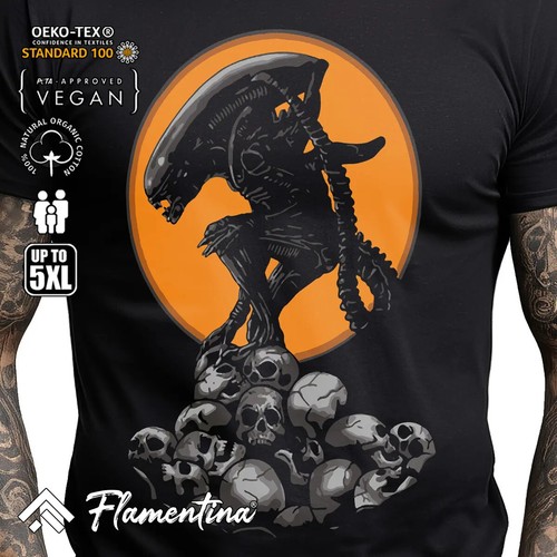 Alien hunter mens tshirt - hunter,