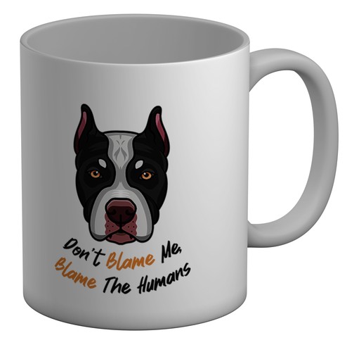 Bully pitbull mug don - bully, don't
