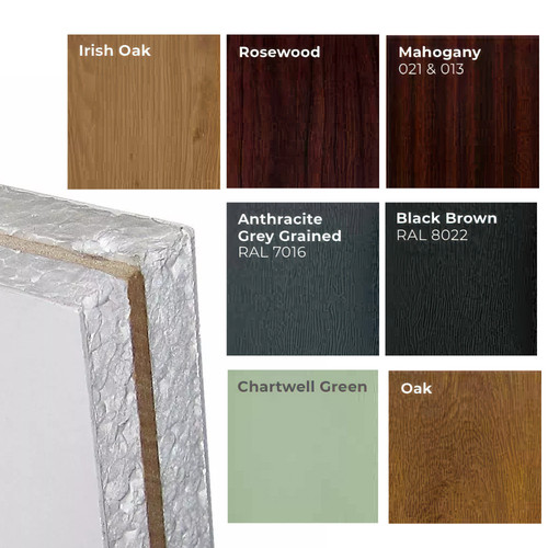 Flat pvc reinforced - door, panel