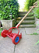Vintage The Shanks Britisher post war circa 1950's Lawnmower