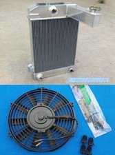 3 Row Aluminum Radiator +Fan